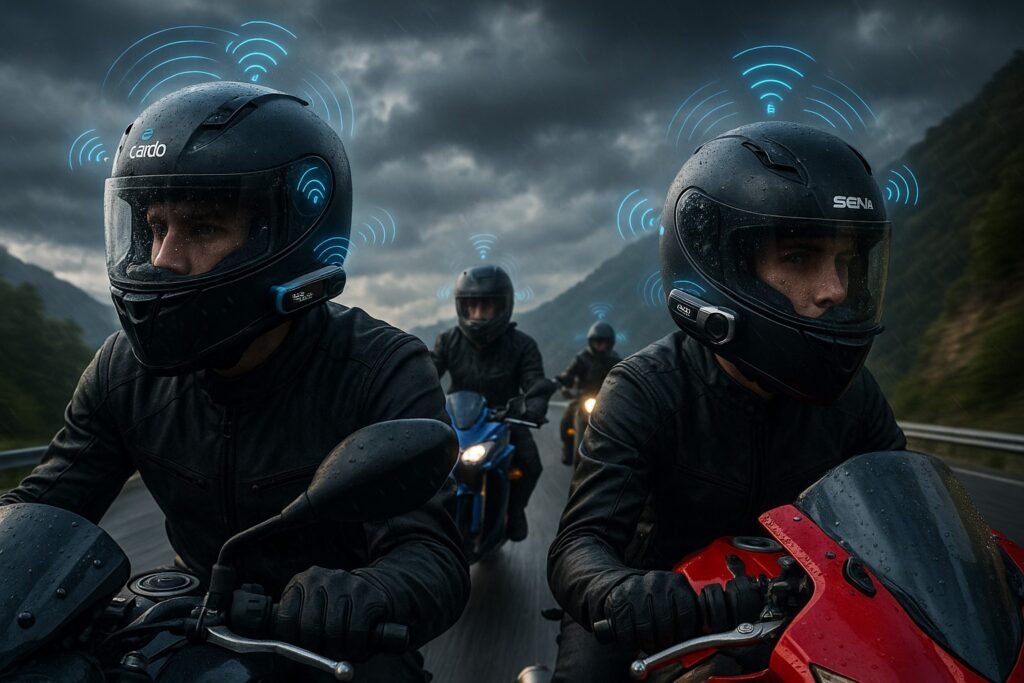 Cardo Packtalk Edge vs Sena 50S: Best Mesh Communicator