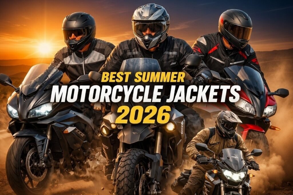 Best Summer Motorcycle Jackets for Hot Weather Riding 2026