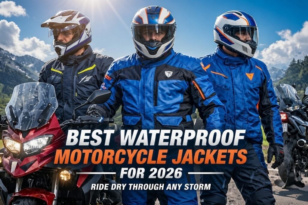 Best Waterproof Motorcycle Jackets for 2026 Tested in Real Rain