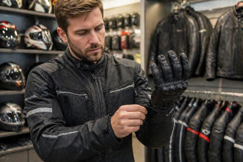 how to choose motorcycle gloves proper fit and sizing
