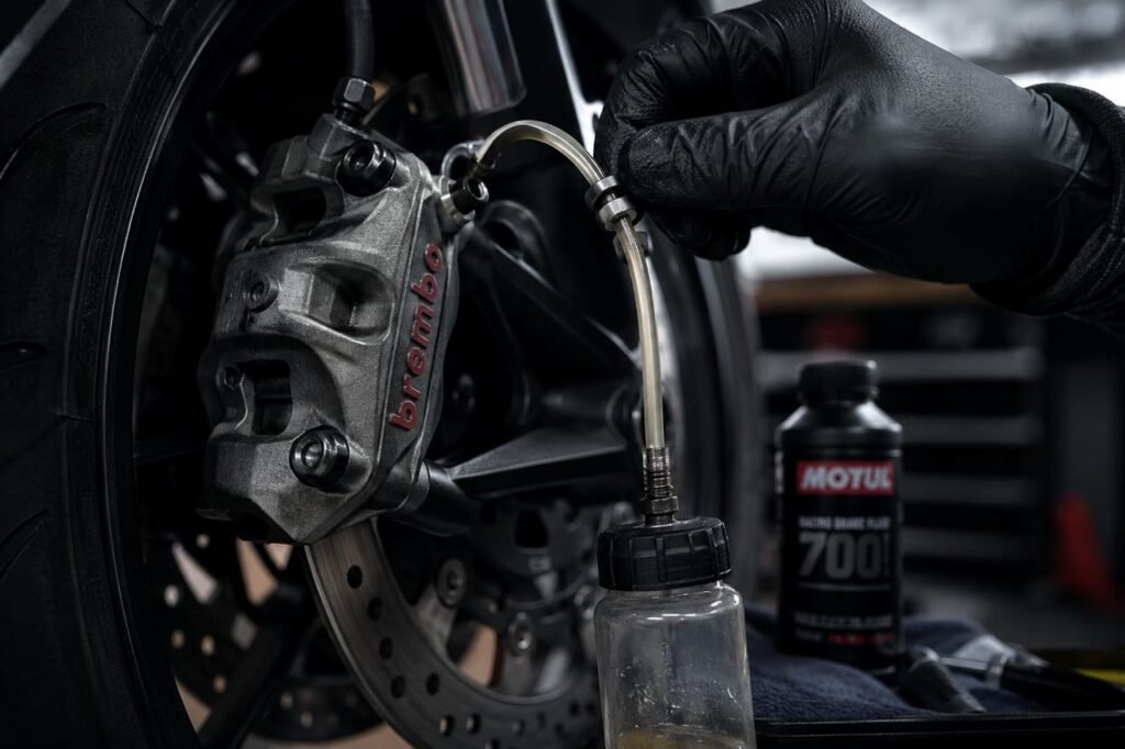 Best motorcycle brake fluid for high performance — bleeding brakes on a sportbike